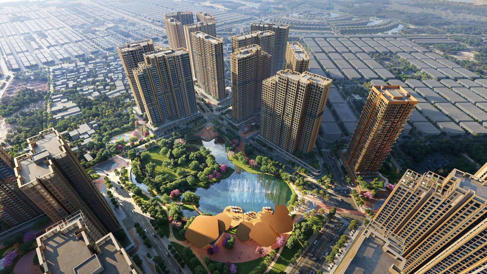 Tầm nhìn quy hoạch 2030: Imperia Ocean City The Parkland trong tâm thế trung tâm mới