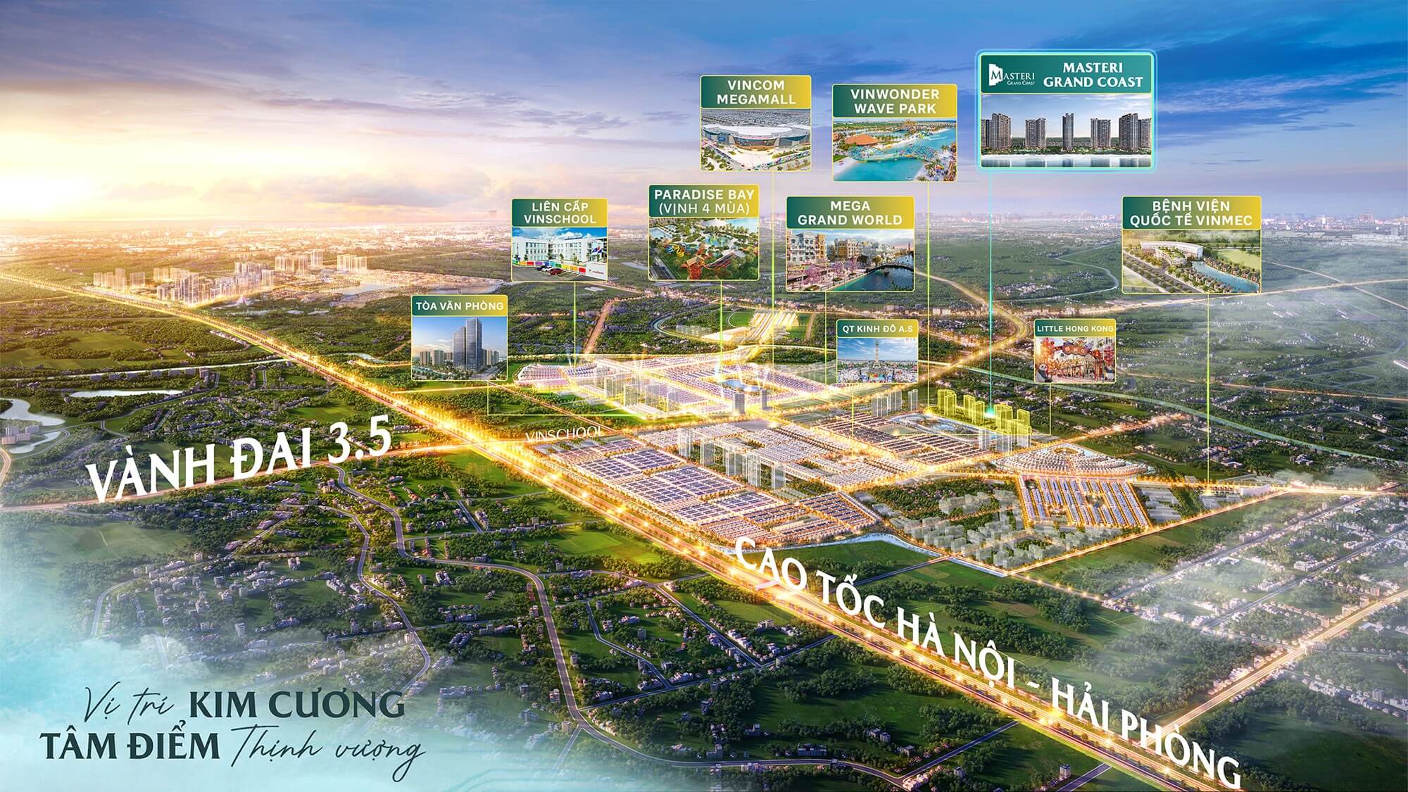 Sự khác biệt giữa Masteri Grand Coast và các phân khu khác tại Ocean Park 2