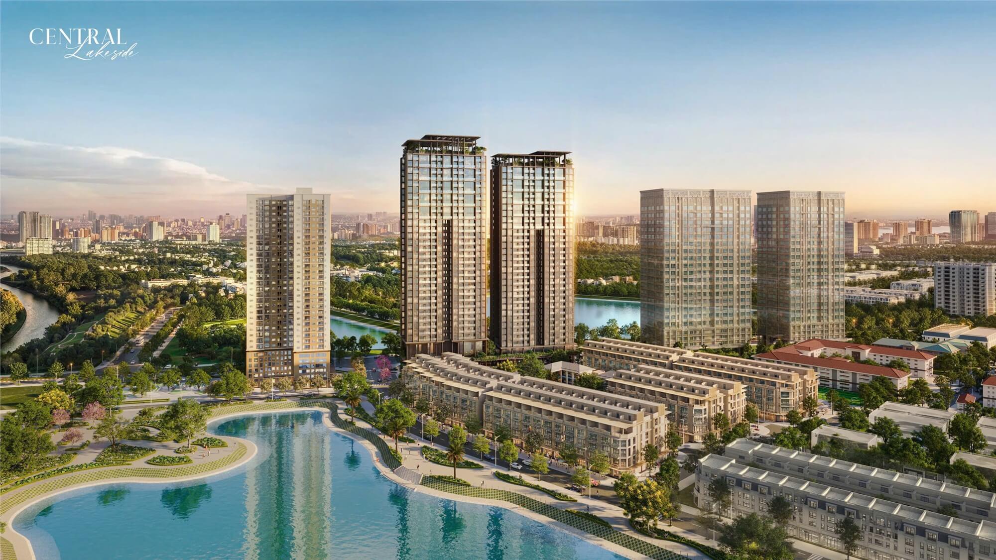 Shophouse Central Lakeside Trung Văn