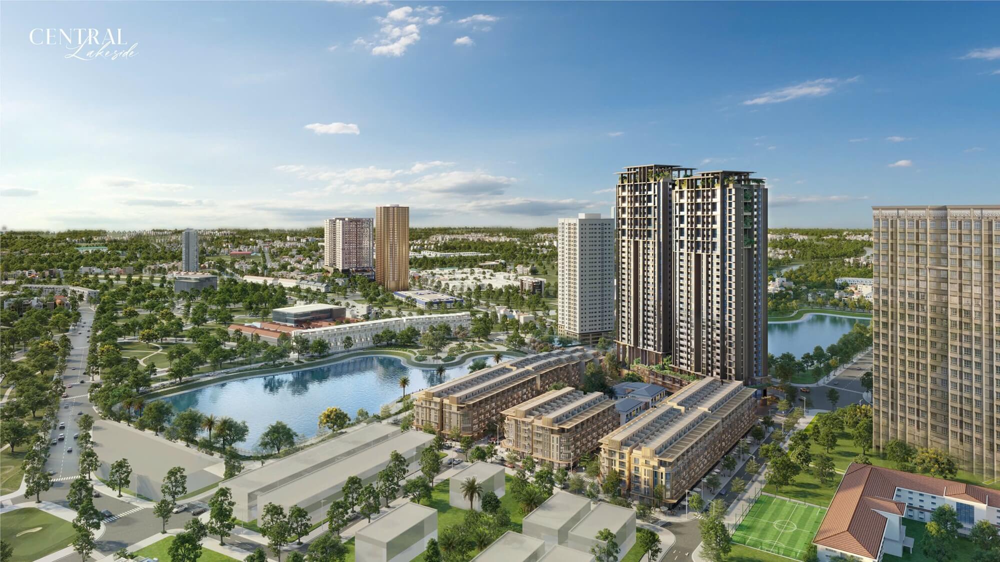 Shophouse Central Lakeside Trung Văn